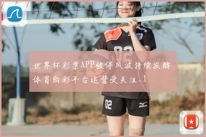 世界杯彩票APP被停风波持续发酵 体育购彩平台运营受关注_1